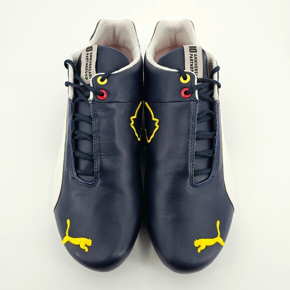 Puma- Scuderia Ferrari 10th Anniversary Future Cat Blue Leather Shoes Mens US 12 main image 15